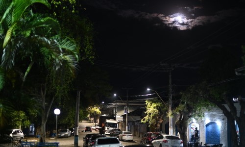 Floriano é o primeiro distrito a ter 100% da iluminação pública em LED